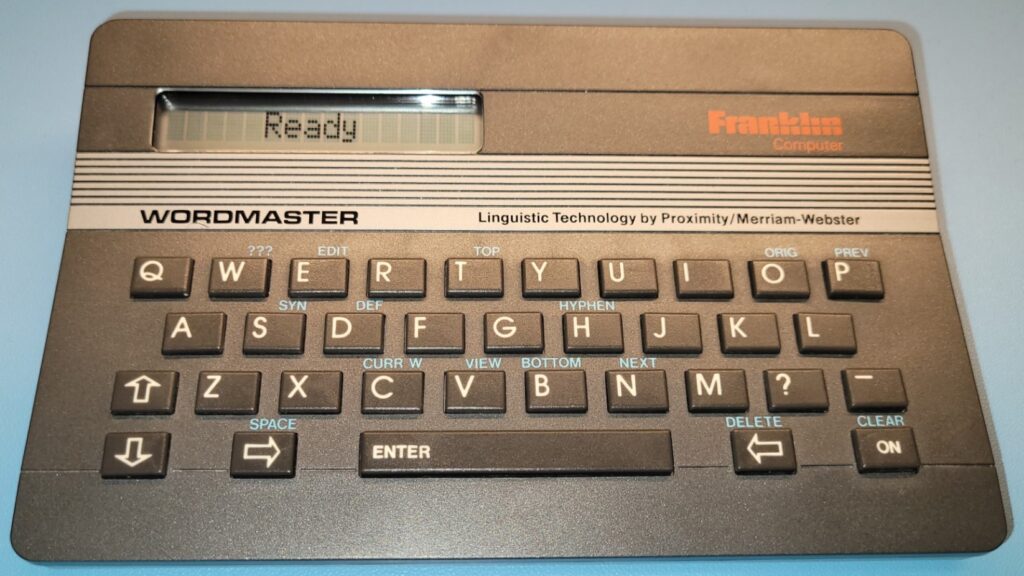 Franklin Computer Wordmaster WM-1000